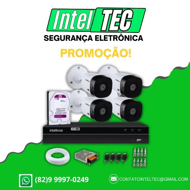 Câmera de Segurança (Kit na Promoção)