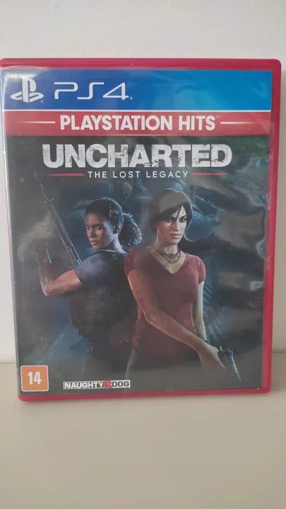 Jogo Uncharted The Lost Legacy Ps4 - Mídia Física Original