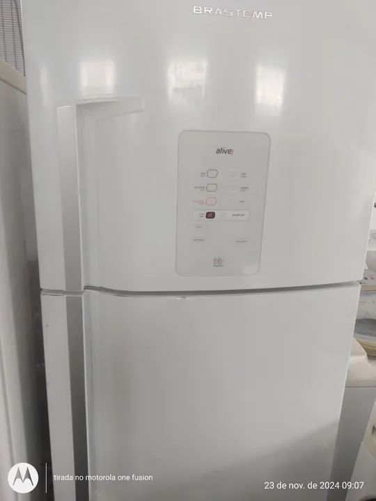REFRIGERADOR BRASTEMP ATIVE FROST FREE 420L 220V - Foto 2