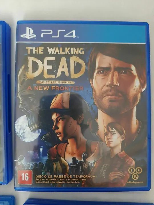 Jogo Ps4 The Walking Dead A New Frontier Mídia Física 
