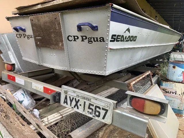 BARCO MOTOR E CARRETA - Foto 2