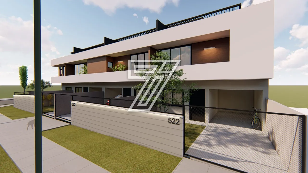 Sobrado para venda Santa Felicidade possui 194 m2 com 3 quartos 2 vagas garagem
