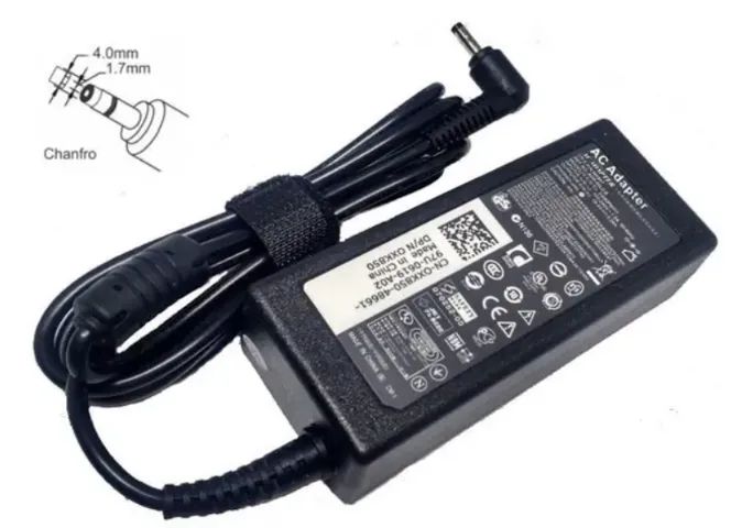 Fonte Para Notebook Dell 19.5v 3,34A 65w Plug Fino