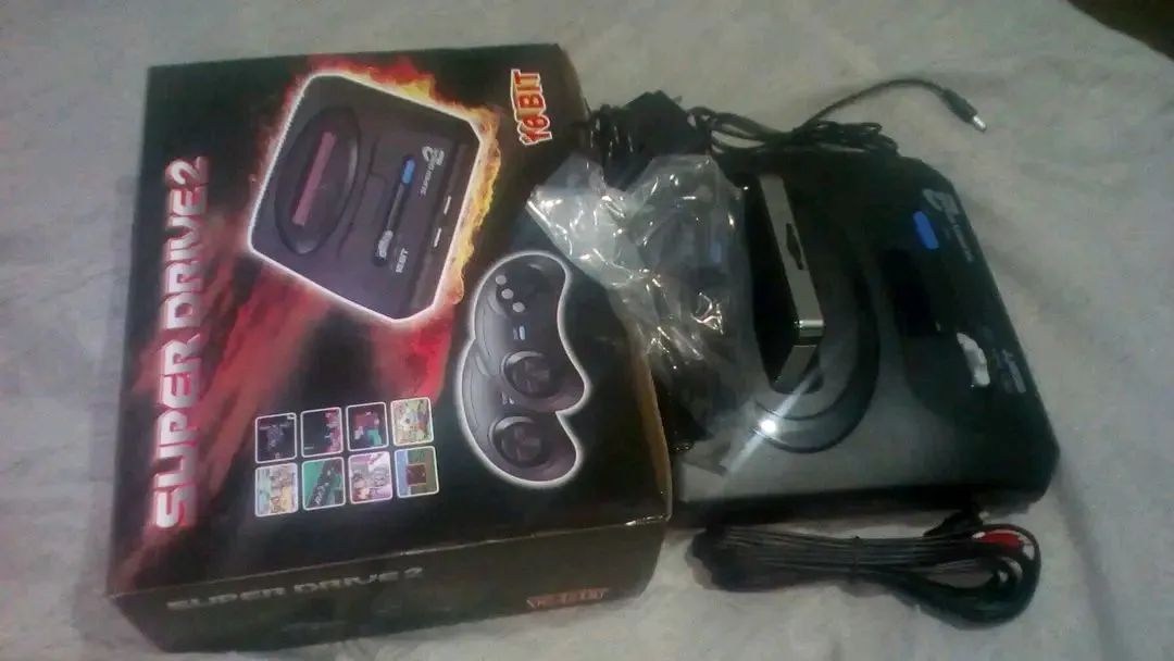 Console Sega com 1000 jogos novo na caixa