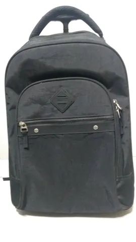 Mochila Carrinho Externo Sestini Rolling Crinkle Preto