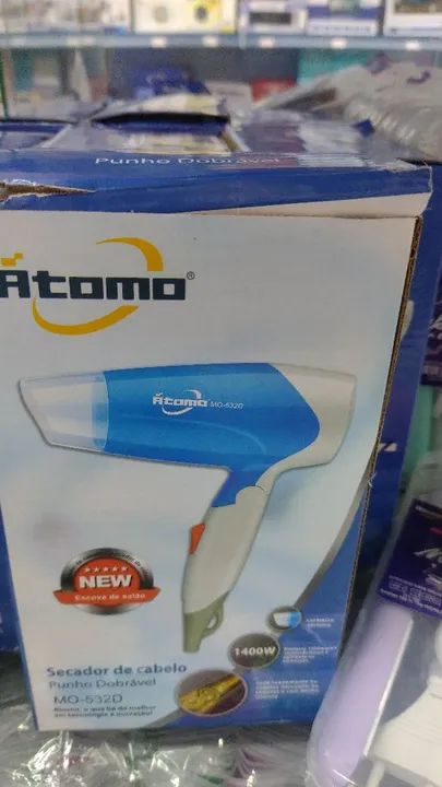 Mini secador de cabelo entrega grátis 