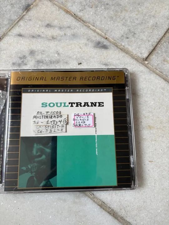 CD Soultrane - John Coltrane - Original Master Recording