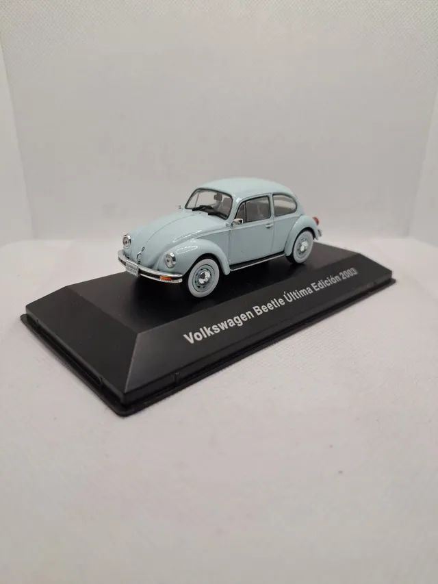 Miniatura Volkswagen Beetle Ultima Edição 2003 - Escala 1/43 - Coleção ...