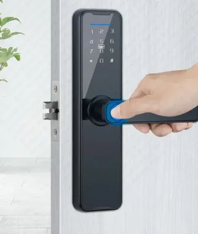 Fechadura Eletrônica Tuya Completa Wifi + Digital + Tag + Português