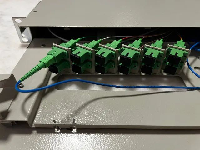DIO Óptico 12FO 1U - Rosenberger Domex Intercon II - SC/APC - Foto 6