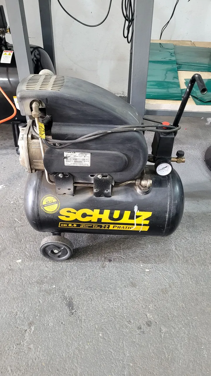 Compressor de Ar Schulz CSI 8,5 Pratic Air 25 Litros