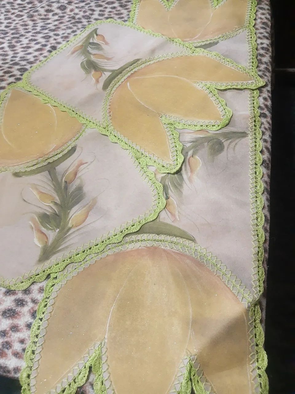 Jogo de tapete americano de cozinha 