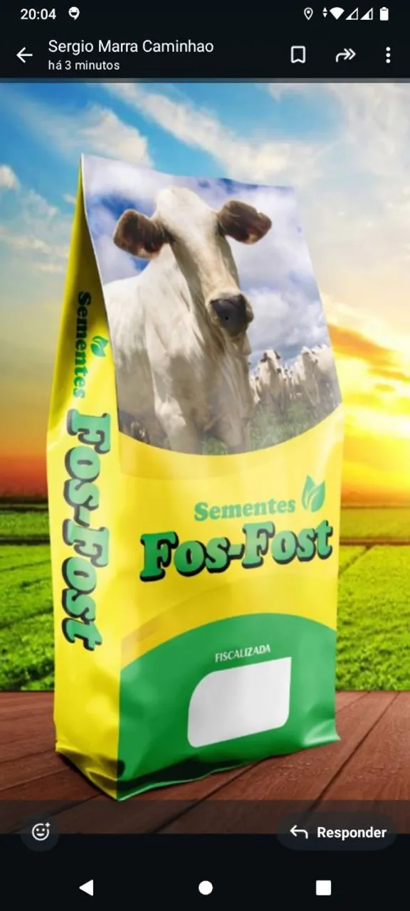 Sementes Fos-Fost - Embalagem Original