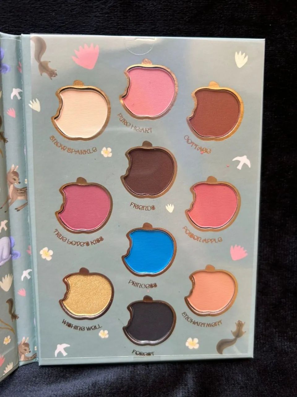 paleta de sombras branca de neve - fenzza - Foto 4