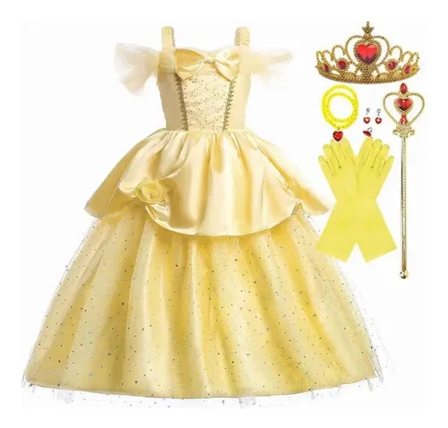 Fantasia de Bela - Princesas Disney