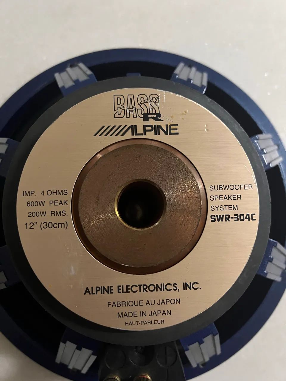 Subwoofer Alpine raro old school - Foto 2