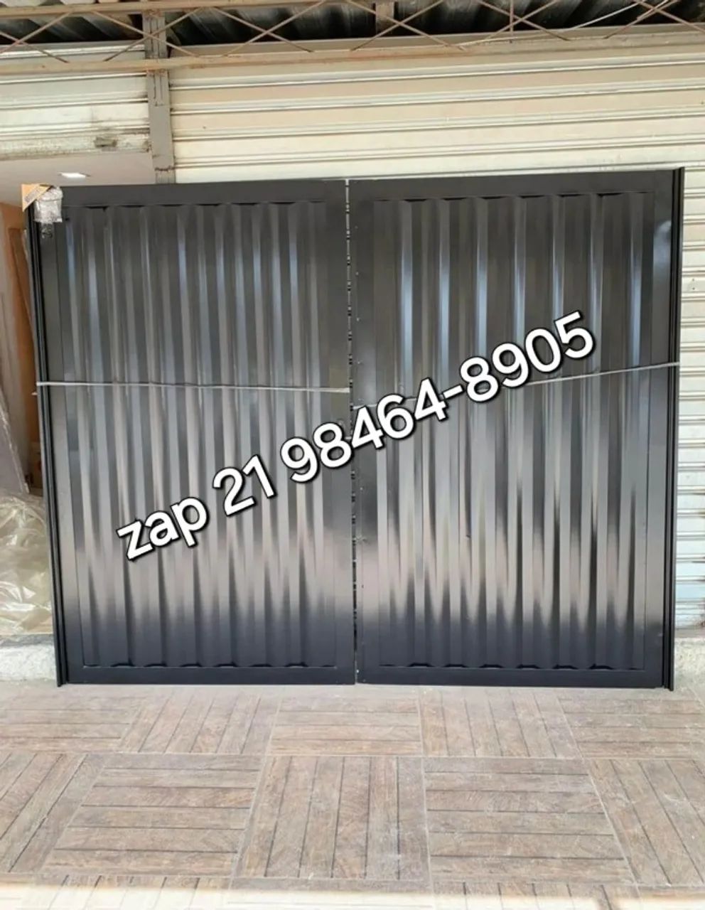 Portão Garagem completo  - Foto 2