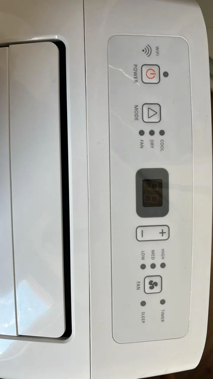 Ar Condicionado Portátil Wi-Fi Hisense com 12.000 BTUs,  - AP-12CWBRNPS01 (SEMINOVO) - Foto 2
