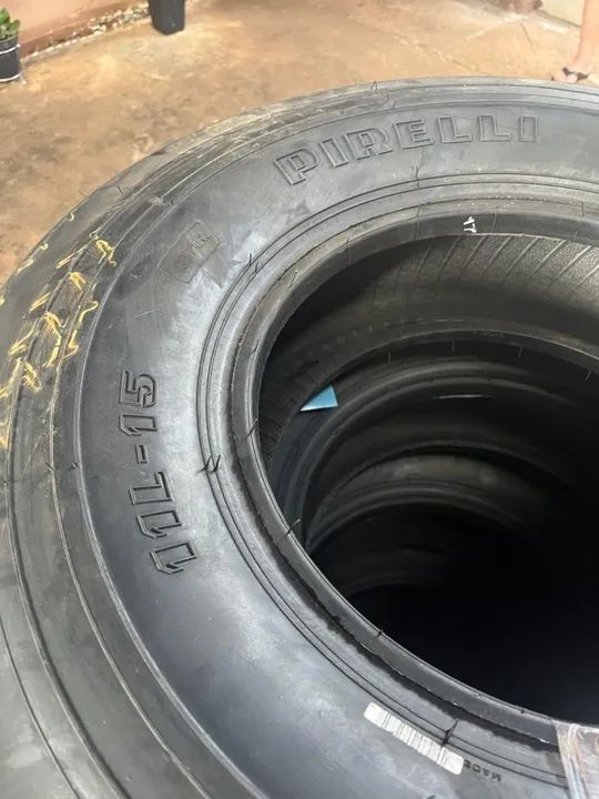 NOVO - Pneu Agrícola Implemento Aro 15 11L-15 Pirelli RA45 I-1 10PR TT - Foto 4