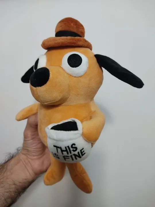 Pelúcia This is Fine Dog 27cm - Foto 2