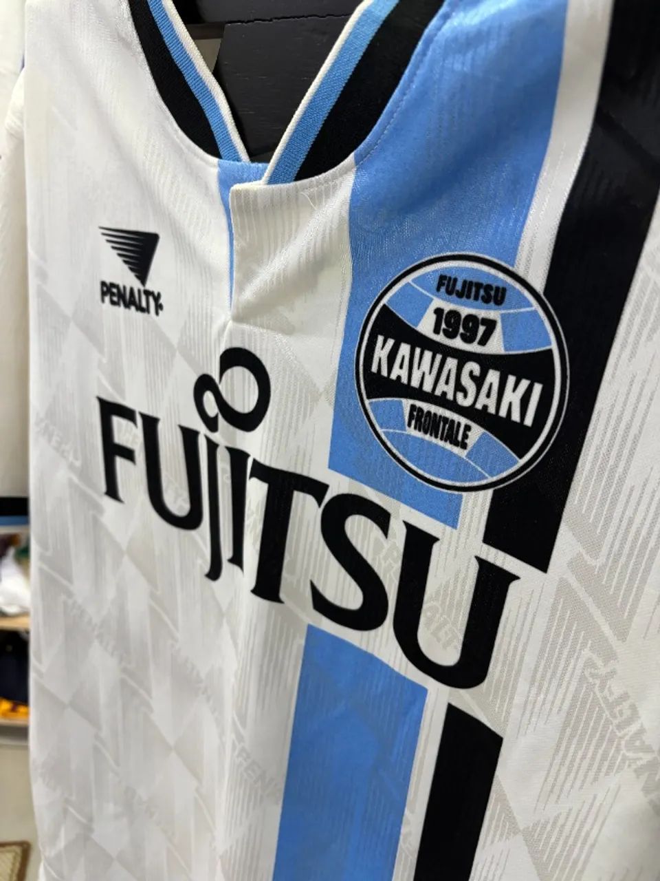 Camisa Kawasaki Frontale 1998 away original - Roupas Esportivas