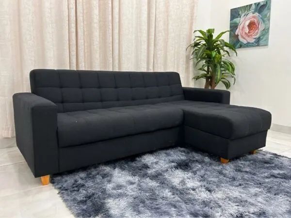 Sofá Colorado com Cheise 2.13m Linho- Produto Novo Entrega Rápida - Foto 2