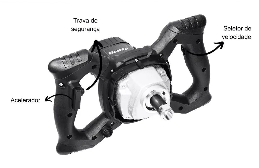 Misturador Elétrico Argamassa 220V - Belfie - Foto 4