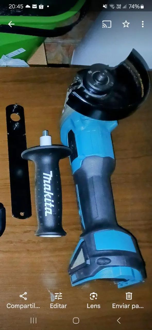 Esmerilhadeira Makita Dga 504 - Foto 2