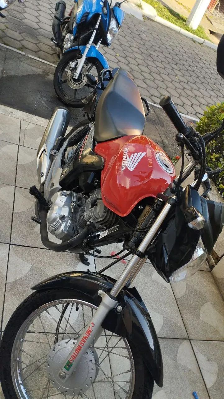 CG 160 start ano 2024 muito nova 9700 km rodado MOTO DE LEILÃO 