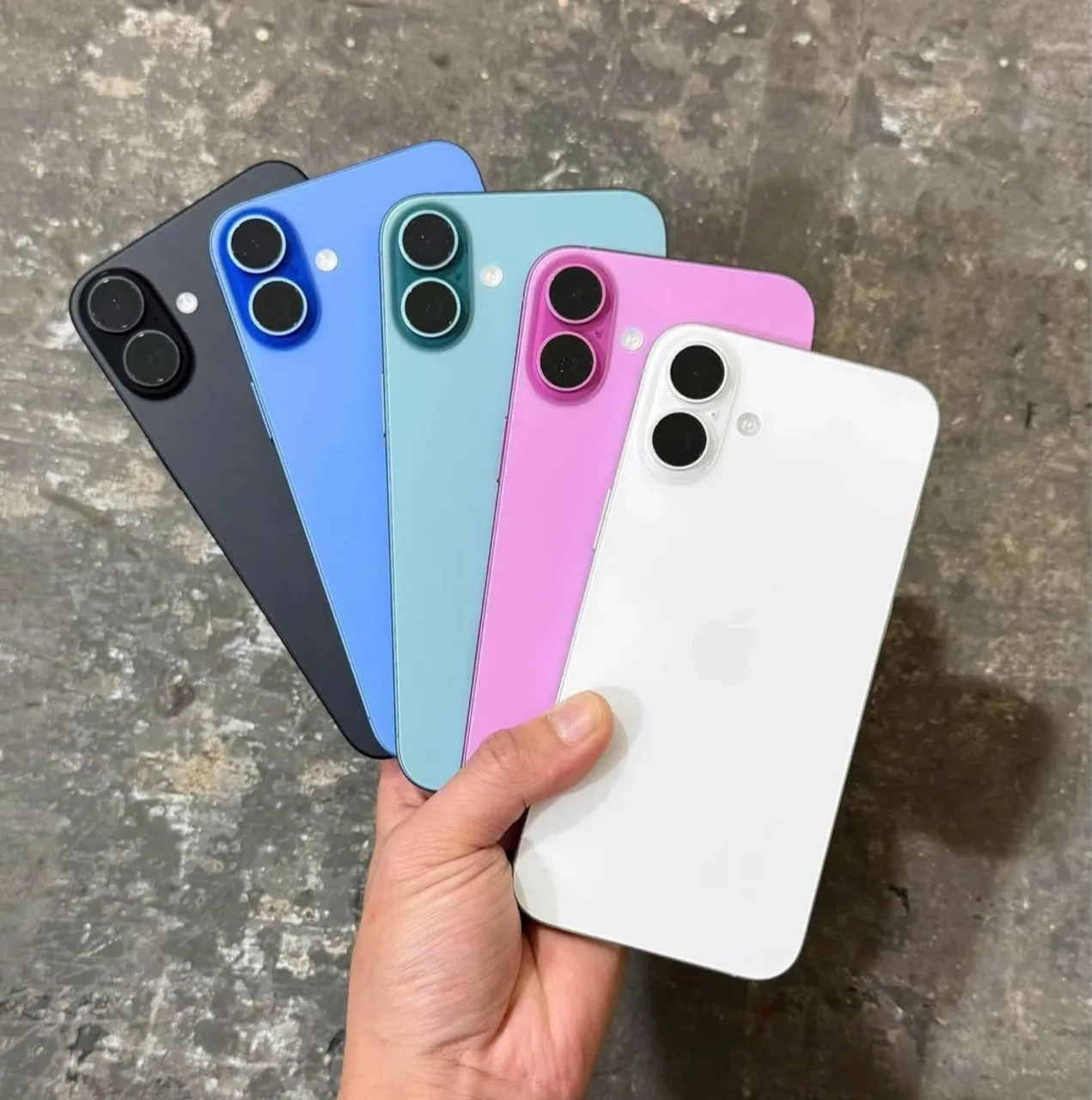 iPhone 16 128/256GB - TODAS AS CORES (Novos) 