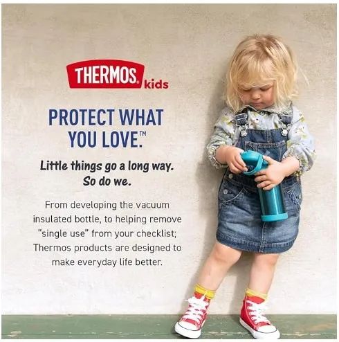 Garrafa Térmica Infantil Funtanier 355ml - Thermos - Foto 6