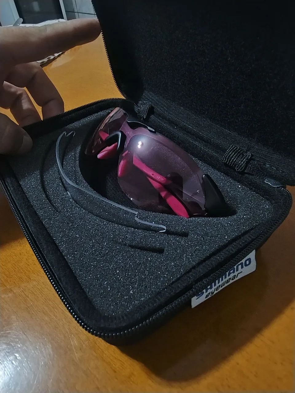 Óculos de ciclismo Shimano s40rs - Foto 4
