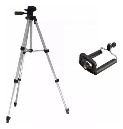 Tripé Para Celular e Câmera Universal Profissional 1,10m - Foto 3