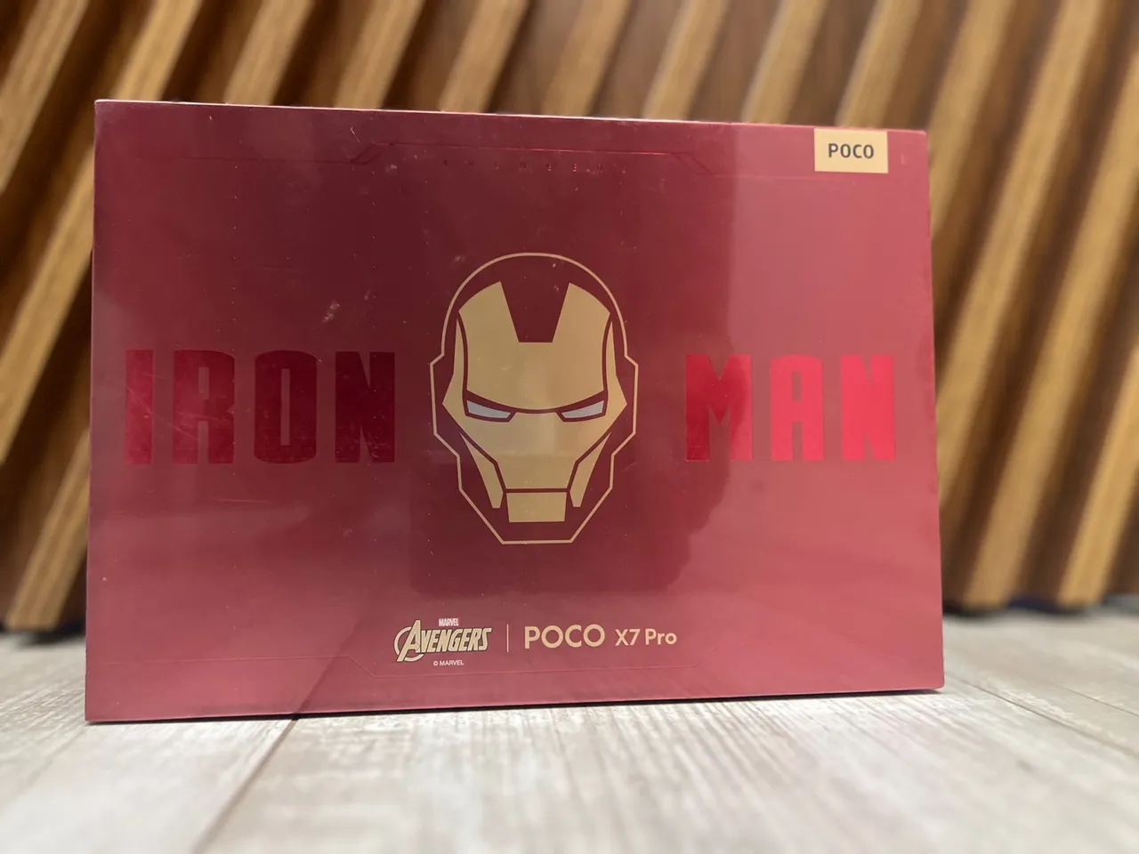 Poco X7 Pro Edição Homem de Ferro - última unidade