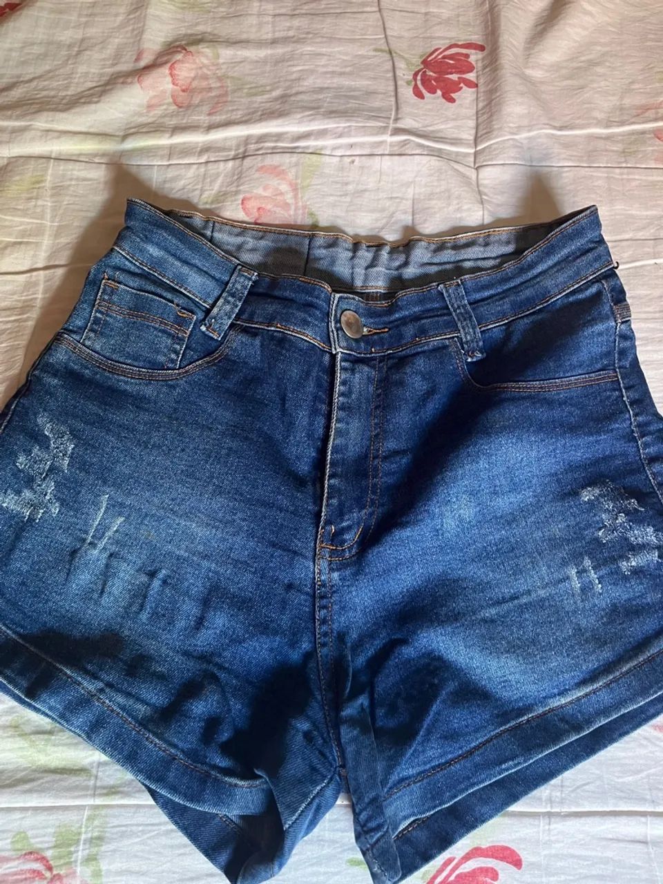 Shorts jeans por 15 reais  - Foto 3