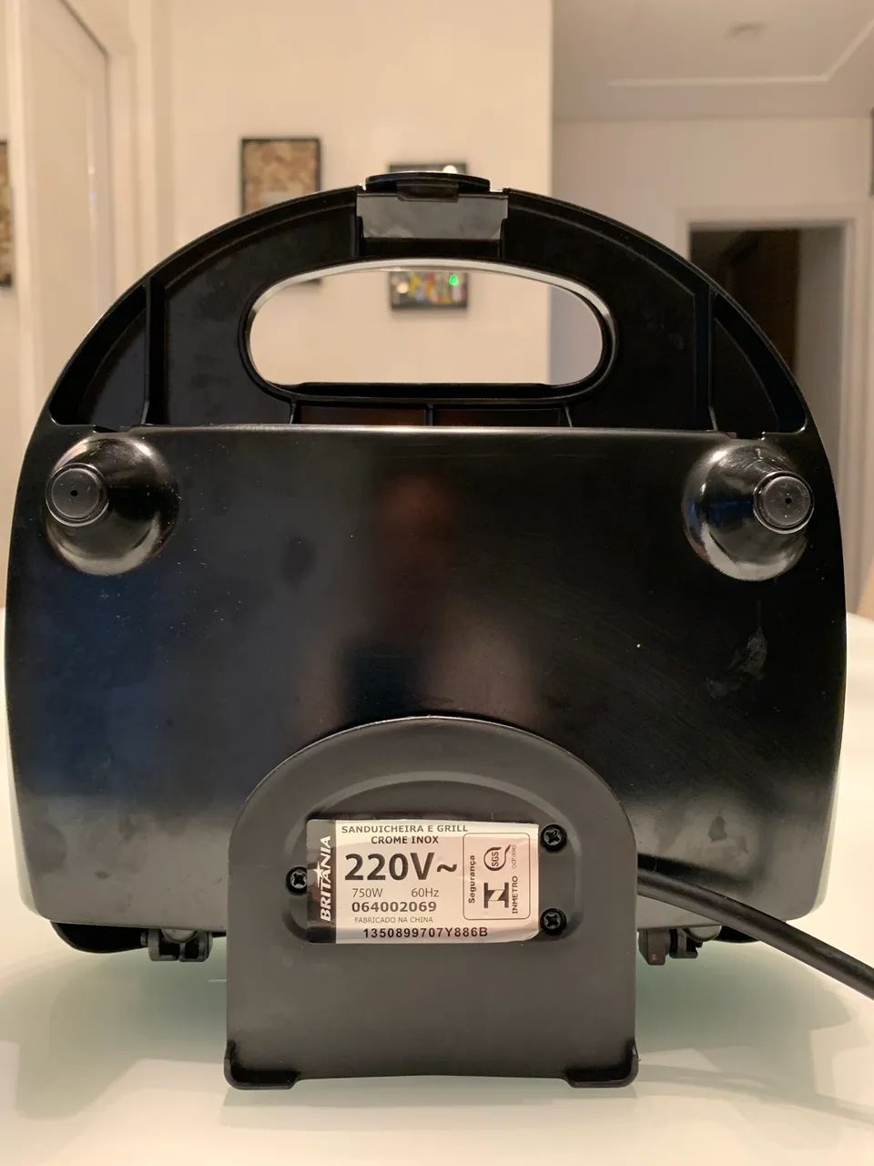 Sanduicheira e Grill Britânia Crome Inox 220 V - Foto 4