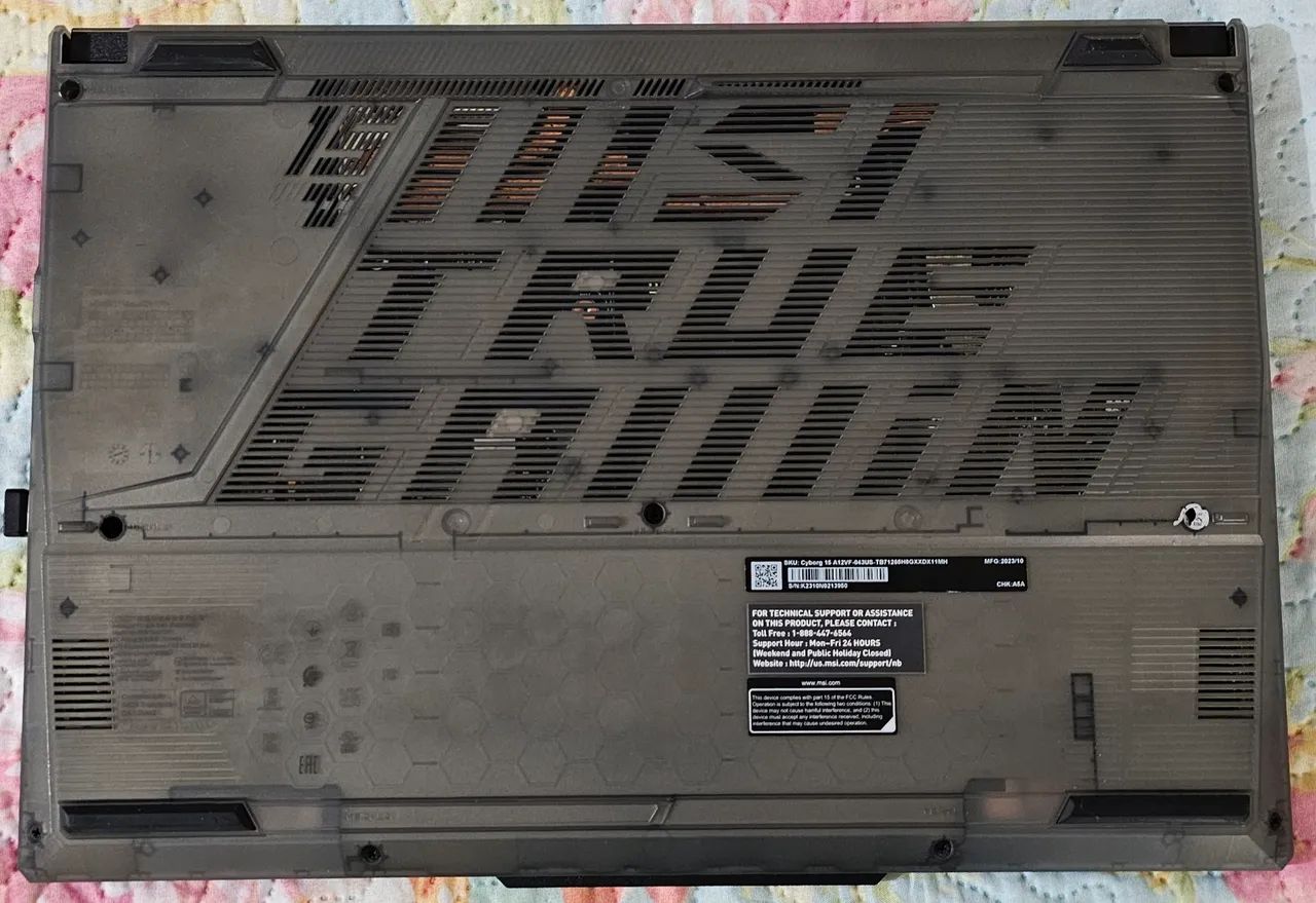 Notebook Gamer MSI Cyborg 15 A12V - Foto 5