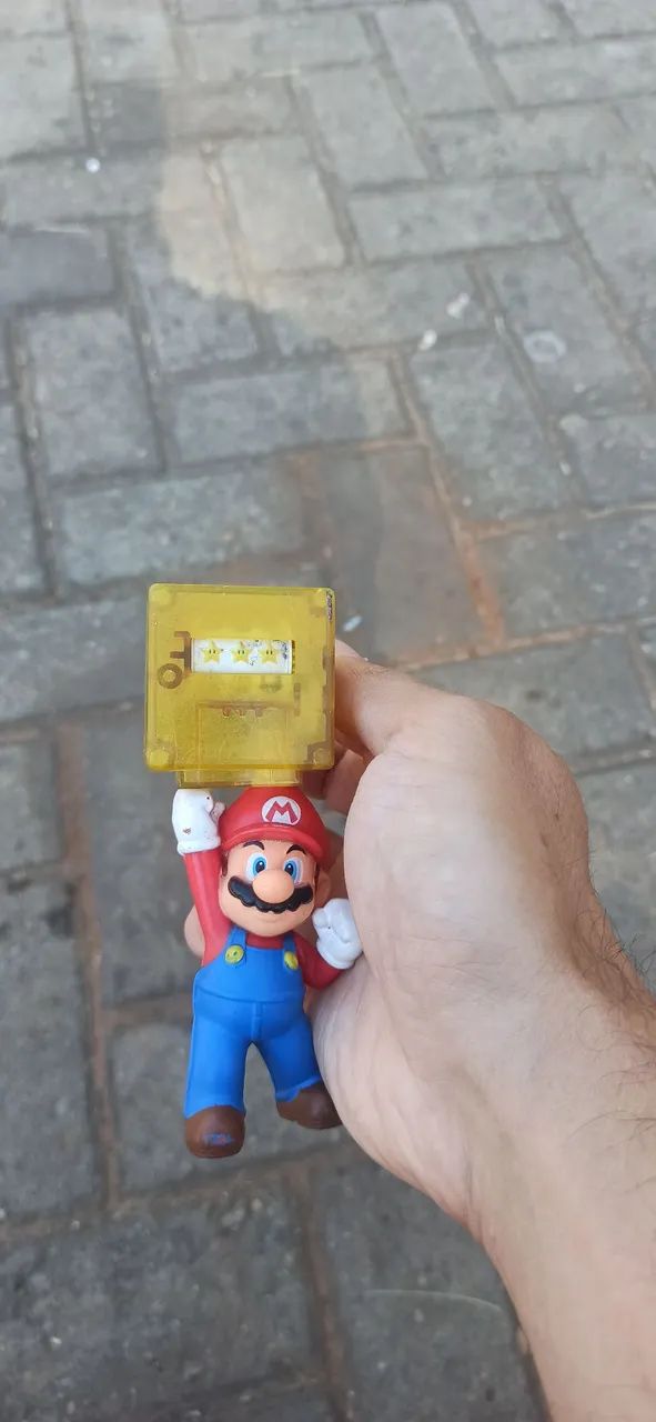 Boneco Mario Nintendo McDonald's com Caça Níquel - Foto 2