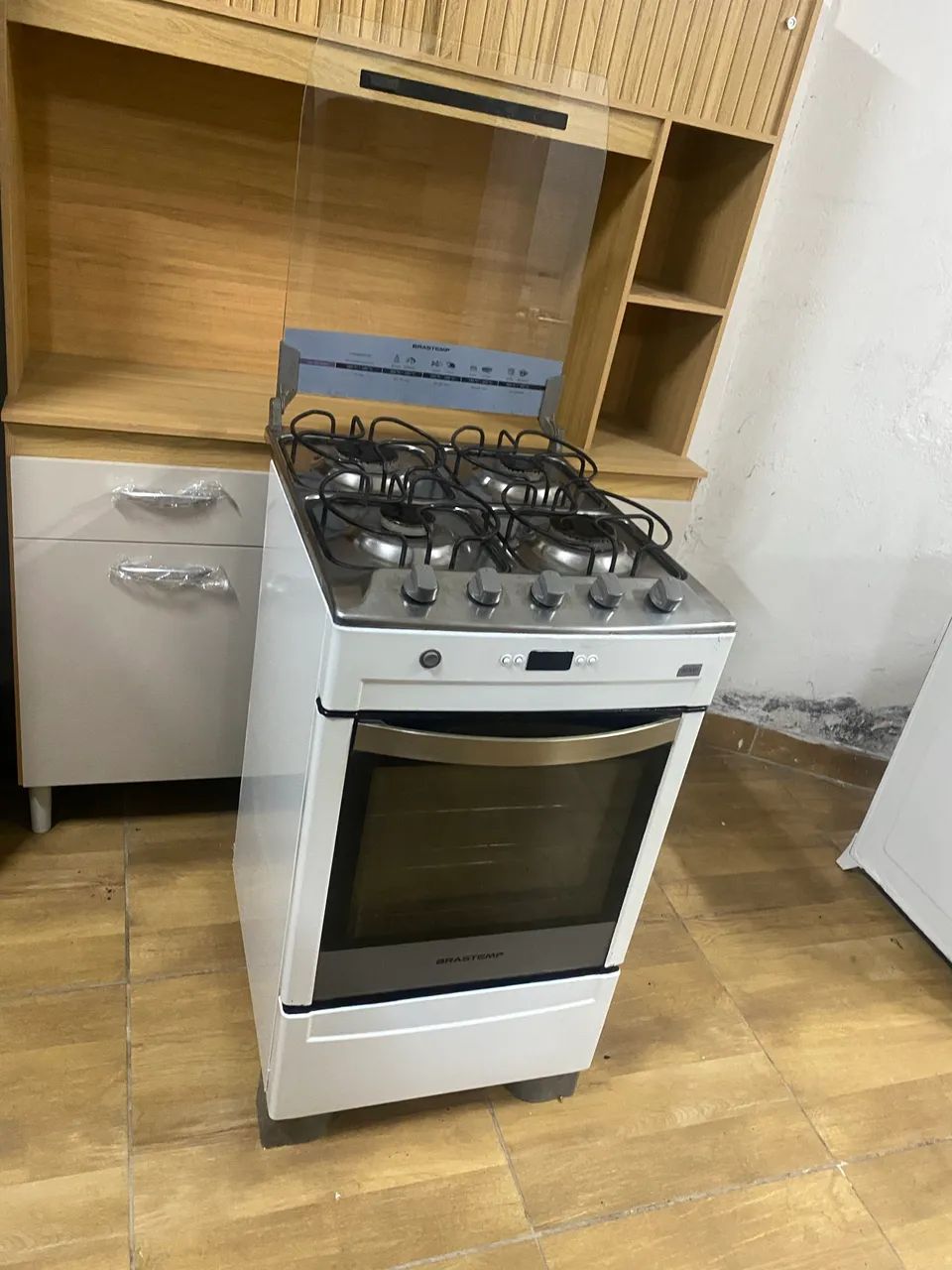 Fogão Brastemp 4 bocas branco funcionando perfeitamente  - Foto 2