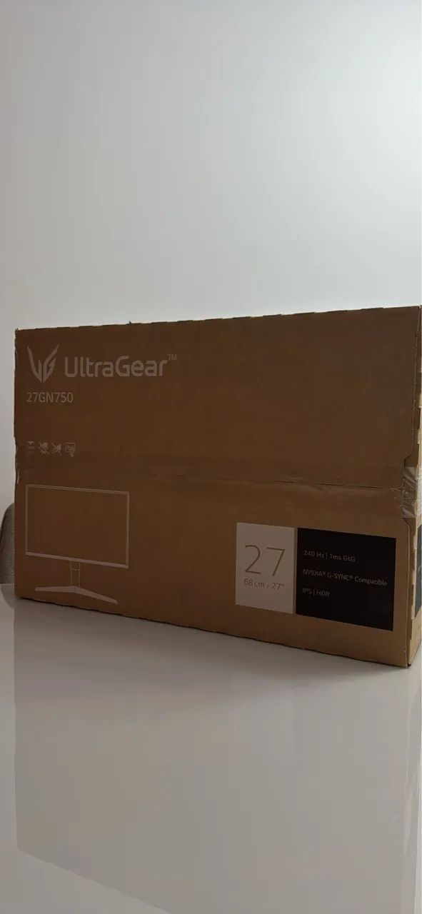 Monitor LG UltraGear 27GN750-27" IPS Full HD, 240Hz, 1ms (GtG), NVIDIA G-Sync, HDMI, USB