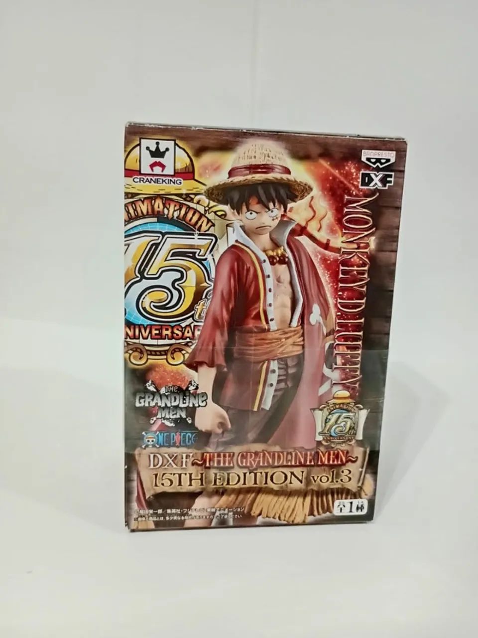 Boneco Action Figure , One Piece,  Luffy 15th, Banpresto se - Foto 3