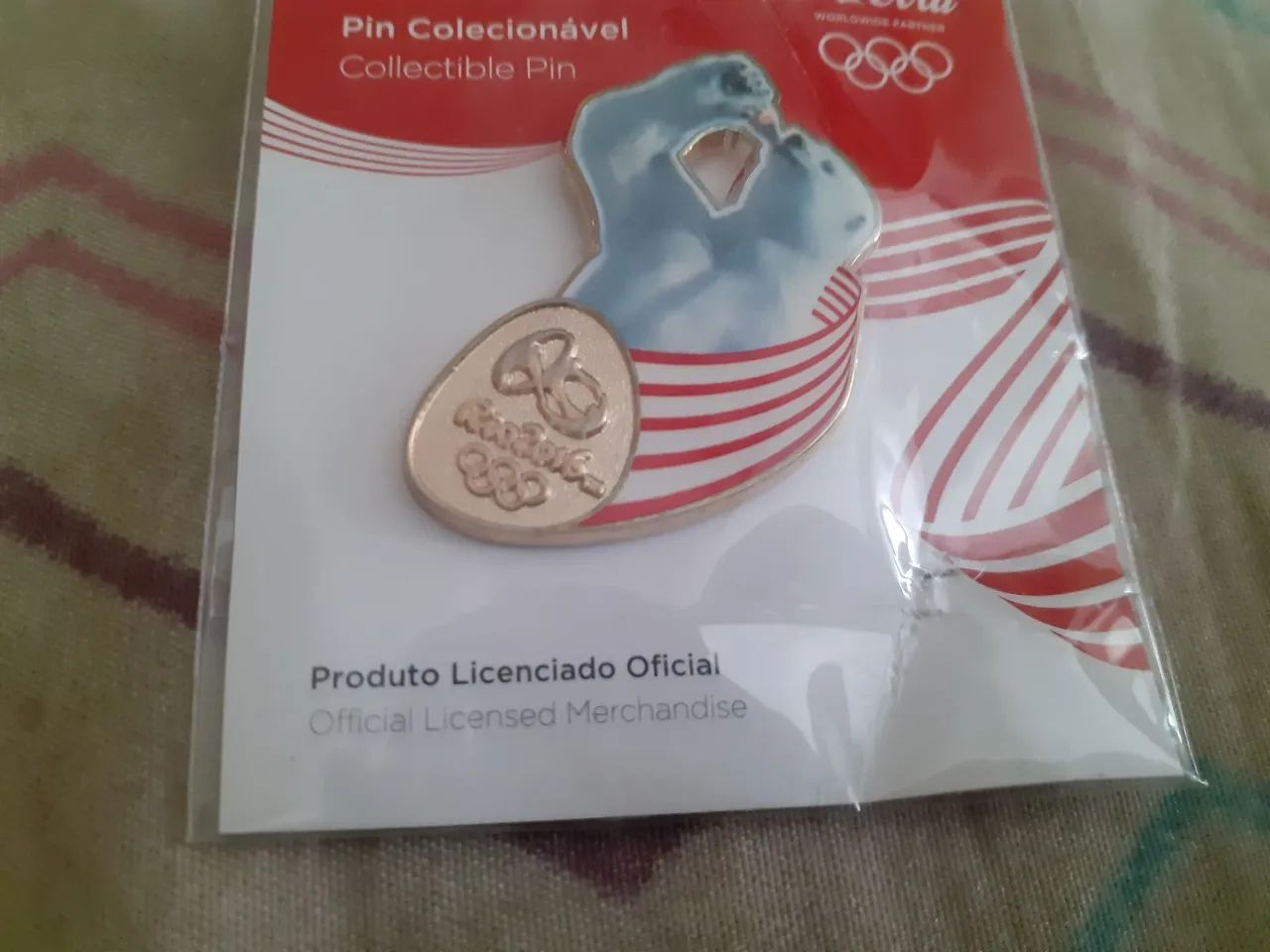 PIN OLIMPÍADAS RIO 2016 COCA COLA NOVO  - Foto 2