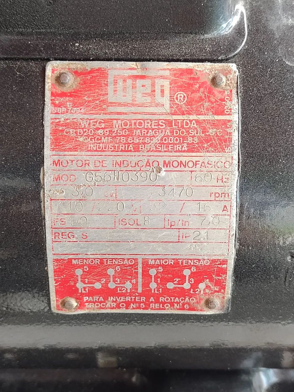 Motor Elétrico monofásico 3 CV - Foto 6