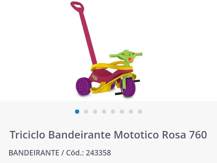 Tricycle Infantil - Divertido e seguro! - Foto 4