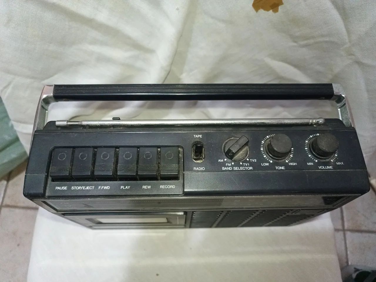 Rádio Gravador Cassete Sears Vintage - Foto 4