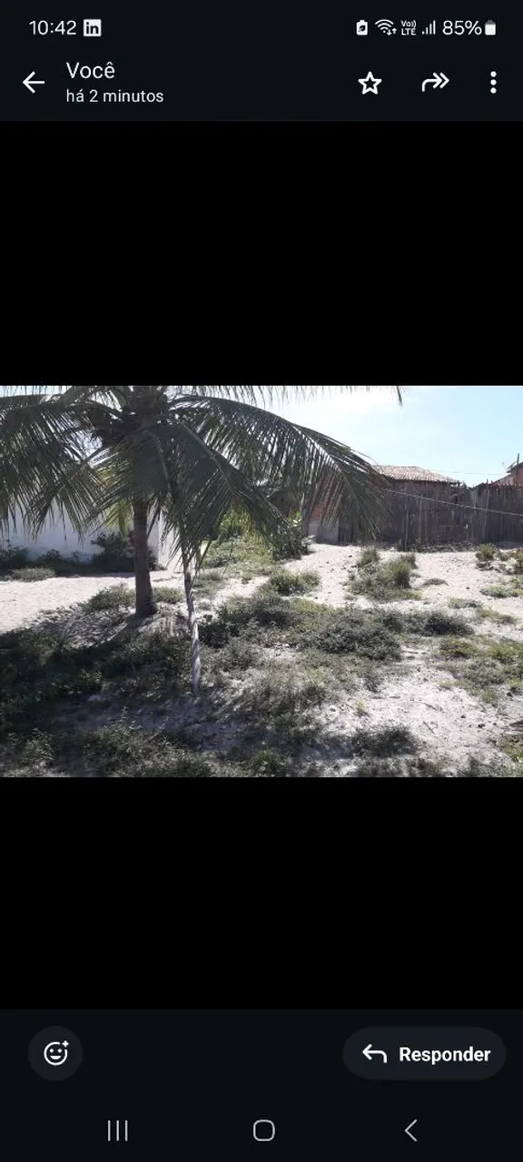 Terreno na praia de poças - Sítio do Conde