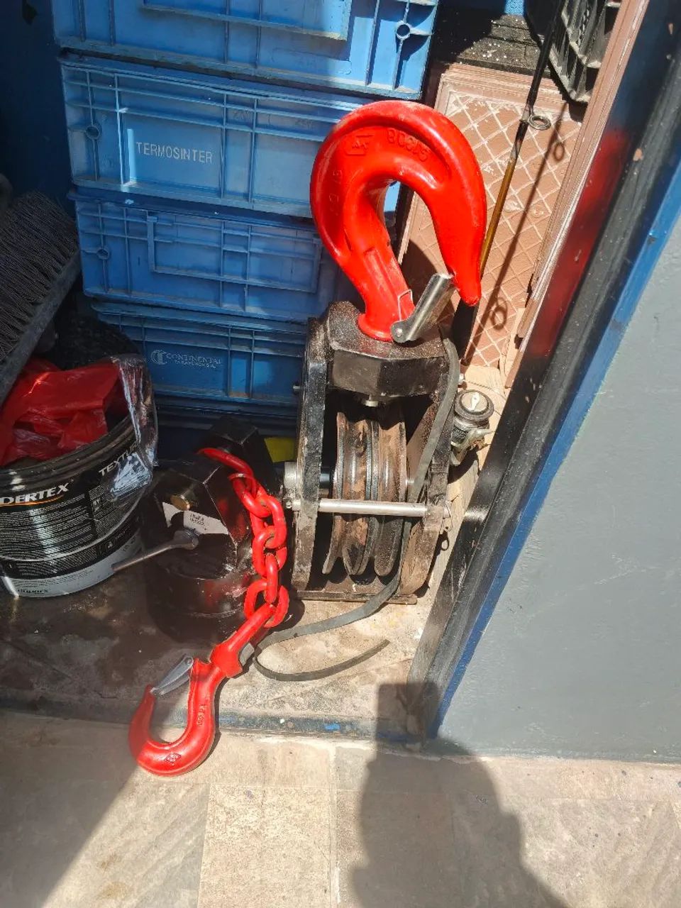 Moitão completo com gancho pra 16 toneladad - Foto 4