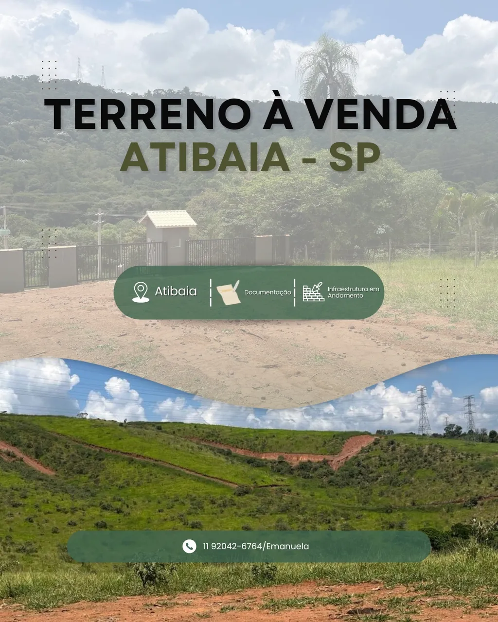 Terreno a venda próximo a Igaratá