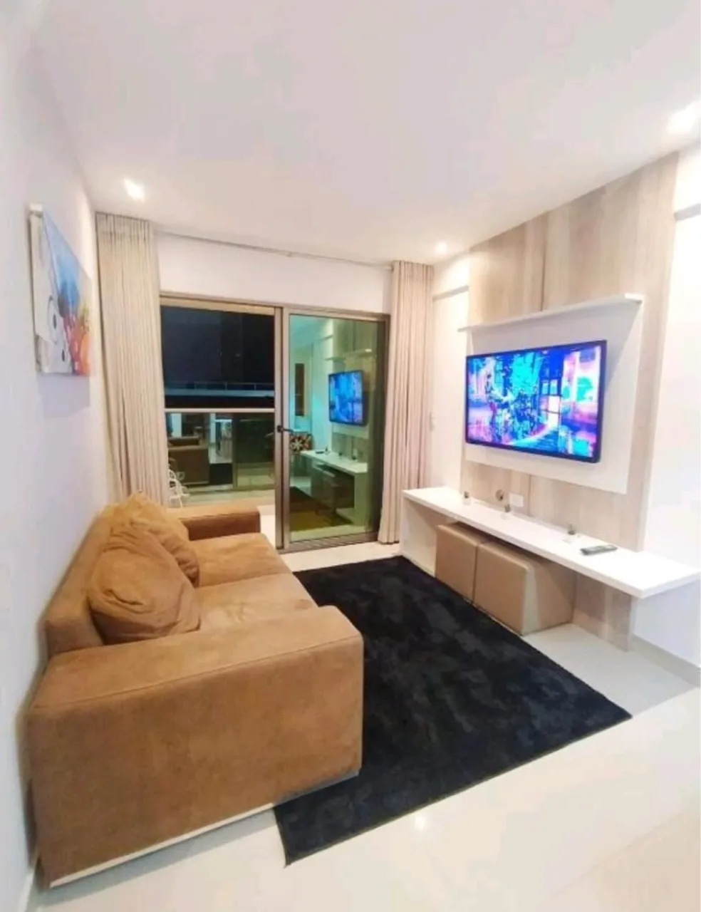 Alugo apartamento mobiliado por diaria na melhor localização de Ponta Negra.