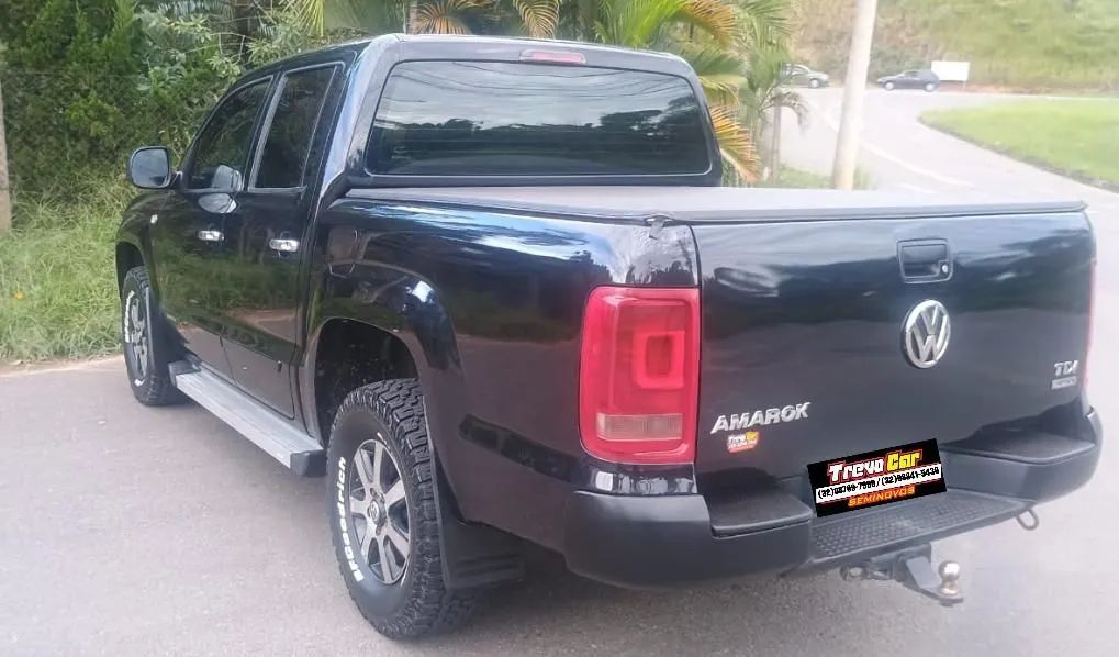 Amarok preta completa manual motor turbo 2.0 ano 2015 - Foto 5